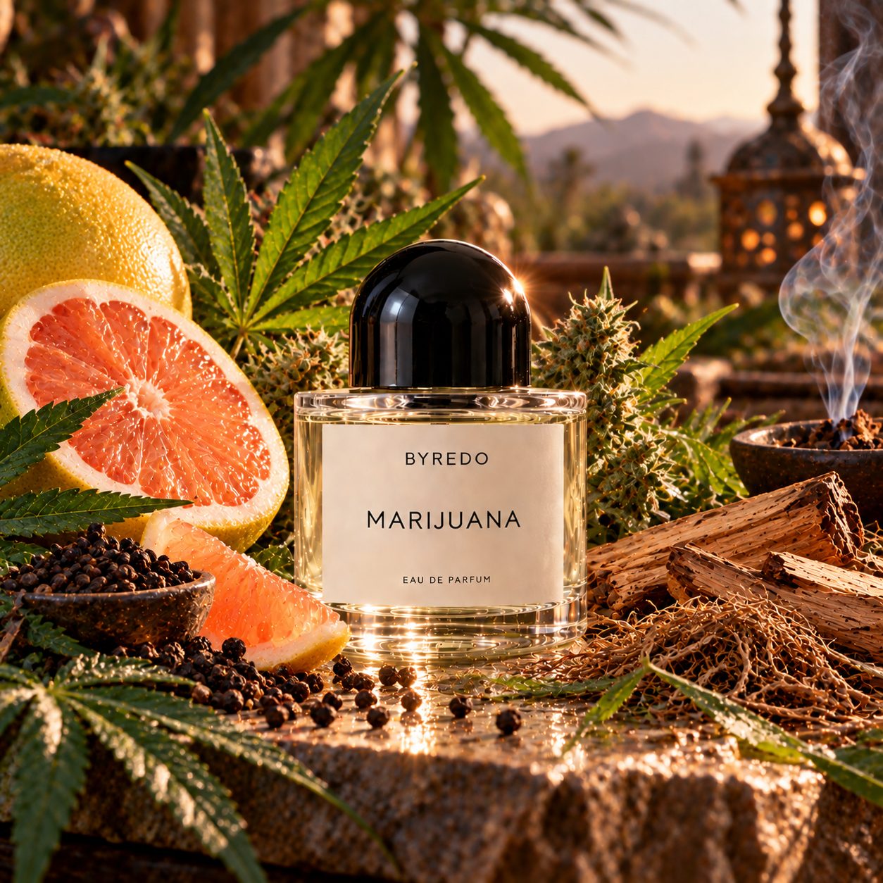 «Byredo Parfums Marijuana» — ручная работа, ALBINA MAYOROVA, Новочебоксарск